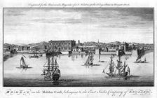 Bombay, the East India Company's port on the Malabar Coast of India, 1755