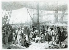 Bombardment of Algiers by the French fleet commanded by Abraham Duquesne (1610-1688) on 27 June 1…
