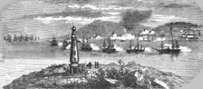 Bombardment of Odessa, April 26, 1854 1854. Creator: Unknown