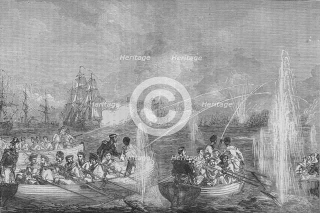 'Bombardment of Odessa', c1880. Artist: Unknown.