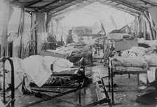 Bombed hospital, between c1915 and c1920. Creator: Bain News Service