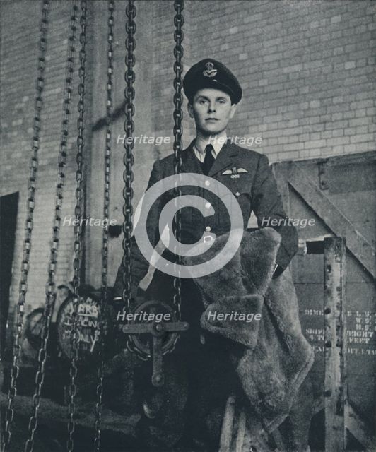 'Bomber Captain', 1941. Artist: Cecil Beaton.