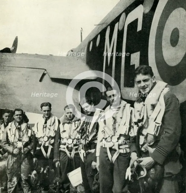 'Bomber Crews', c1943. Creator: Cecil Beaton.