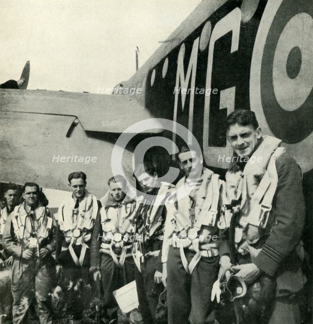 'Bomber Crews', c1943. Creator: Cecil Beaton.