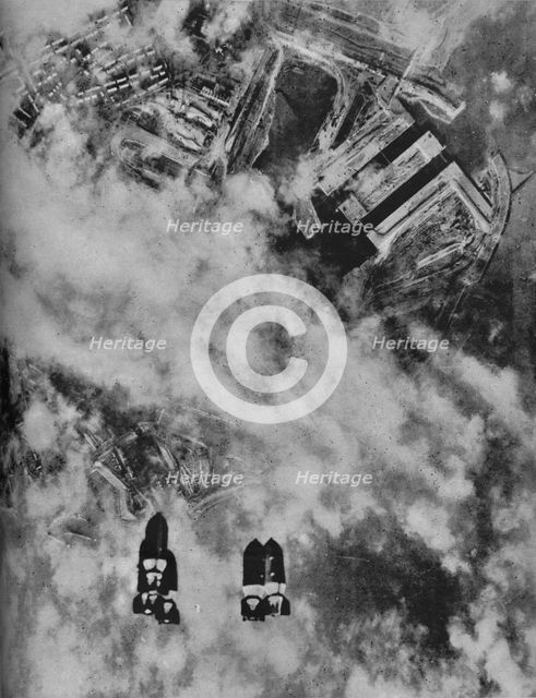 'Bombs on Hitler's Europe!', 1943. Artist: Unknown.