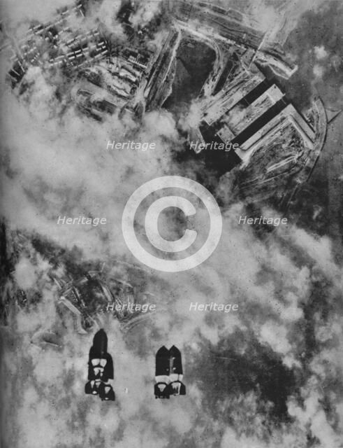 'Bombs on Hitler's Europe!', 1943. Artist: Unknown.