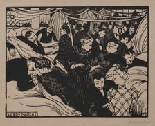 Bon Marché, 1893. Creator: Félix Vallotton (French, 1865-1925)