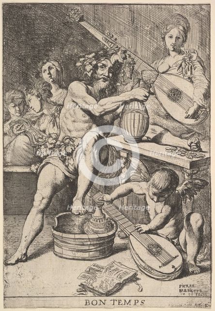Bon Temps, 1610-42. Creator: Pierre Brebiette.