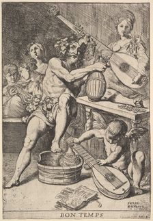Bon Temps, 1610-42. Creator: Pierre Brebiette