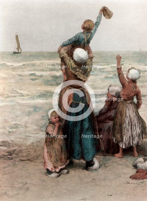 'Bon Voyage!', 1889. Artist: Unknown