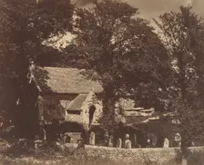 Bonchurch, 1850s. Creator: Benjamin Brecknell Turner