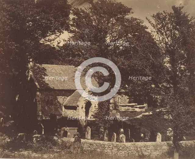 Bonchurch, 1850s. Creator: Benjamin Brecknell Turner.