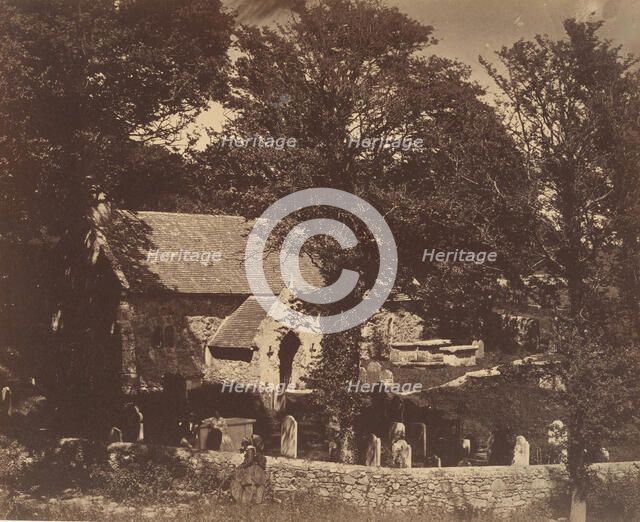 Bonchurch, 1850s. Creator: Benjamin Brecknell Turner.