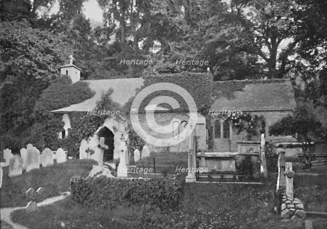 'Bonchurch, Isle of Wight', c1896.  Artist: Chester Vaughan.