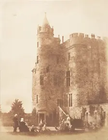 Bonaly Towers, 1843-47. Creators: David Octavius Hill, Robert Adamson, Hill & Adamson