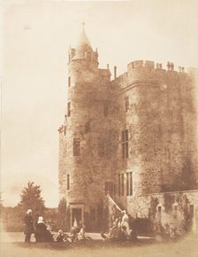 Bonaly Towers, 1843-47. Creators: David Octavius Hill, Robert Adamson, Hill & Adamson