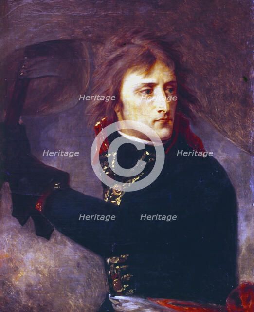 'Bonaparte at the Bridge of Arcole', 1796. Artist: Antoine-Jean Gros