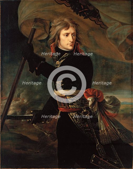 Bonaparte at the Pont d'Arcole, 1796. Creator: Antoine-Jean Gros.