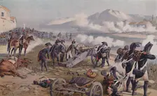 Bonaparte Aiming The Cannon at Lodi 1796, (1896)