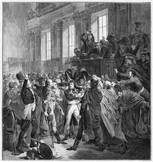 Bonaparte and the Council of Five Hundred at St Cloud, 10th November 1799 (1900)