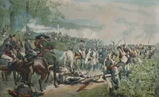 Bonaparte Checking The French Retreat at Marengo 1800, (1896)