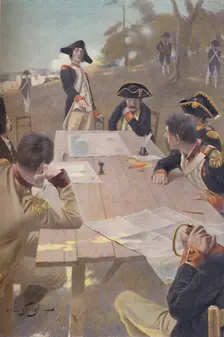 Bonaparte Explaining His Plan for the Taking of Toulon, 1793 (1896)
