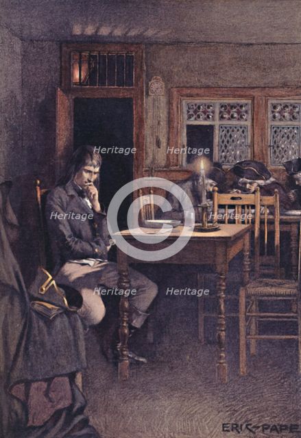 'Bonaparte in 1792 as a Frequenter of a Six-Sous Restaurant in Paris', (1896). Artist: Unknown.
