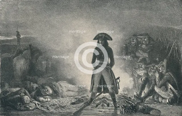 'Bonaparte in Italy, 1796', (1896). Artist: Auguste Raffet.