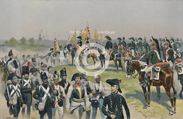 'Bonaparte in Italy', 1797, 1883, (1896).  Artist: Unknown.