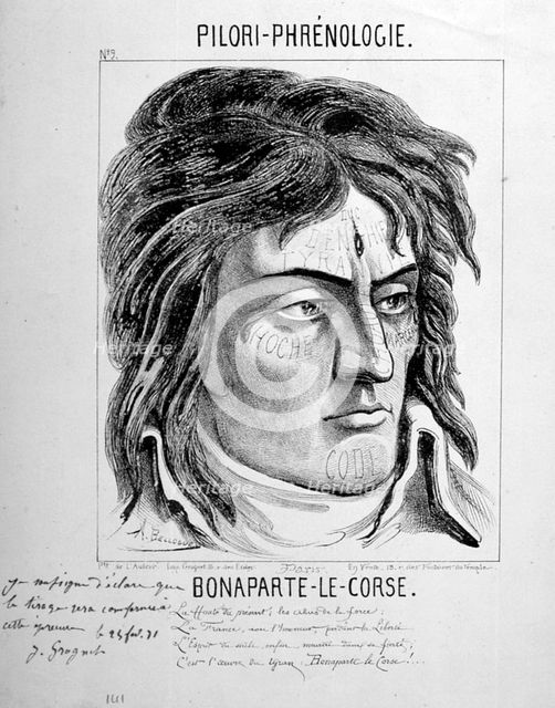 'Bonaparte the Corsican', 1871. Artist: Unknown