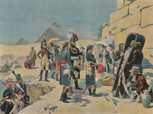 Bonaparte With The Savants in Egypt c1801, (1896)
