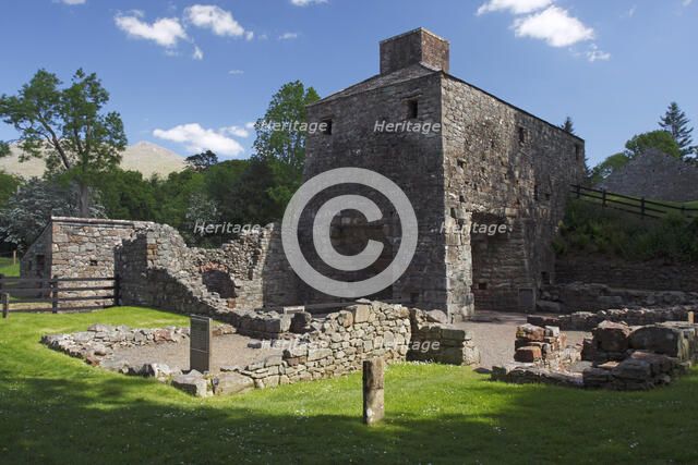 Bonawe Iron Furnace, Taynuilt, Argyll and Bute, Scotland.