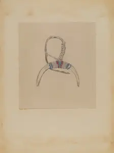 Bone and Beadwork, 1935/1942. Creator: Melita Hofmann