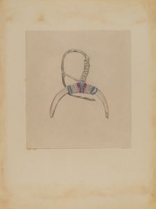 Bone and Beadwork, 1935/1942. Creator: Melita Hofmann