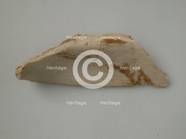 Bone, Coptic, 4th-7th century. Creator: Unknown.