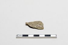 Bone, decorated fragment, Shang dynasty, ca. 1600 - ca. 1050 BCE. Creator: Unknown