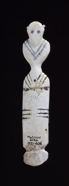 Bone figure, Naqada I (Egypt), c3900-c3600BC