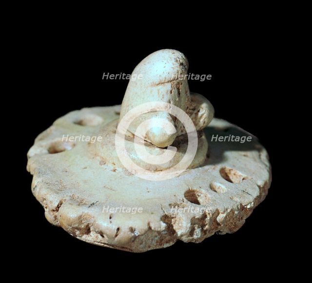 Bone phallic amulet, 3rd century. Artist: Unknown