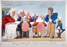 Boney in time for Lord Mayor's feast 1803. Artist: Anon