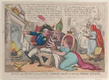 Boney The Second or the Little Babboon Created to Devour French Monkies, April 9,..., April 9, 1811. Creator: Thomas Rowlandson