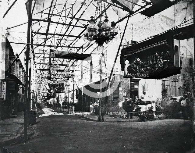 Bonham Strand, Hong Kong,  1981 (from a negative of 1869). Creator: John Thomson.