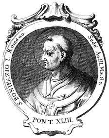 Boniface I, Pope of the Catholic Church