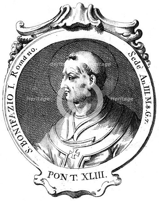 Boniface I, Pope of the Catholic Church. Artist: Unknown
