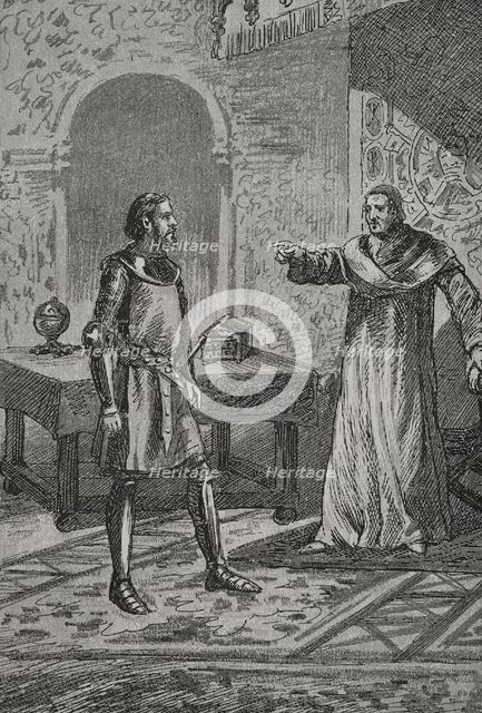 Boniface VIII, (c1235-1303), Pope of the Catholic Church (1294-1303), 1890. Creator: Unknown.