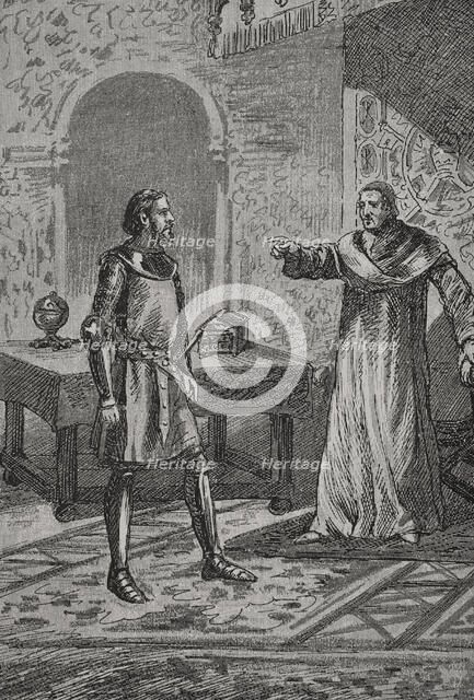 Boniface VIII, (c1235-1303), Pope of the Catholic Church (1294-1303), 1890. Creator: Unknown.