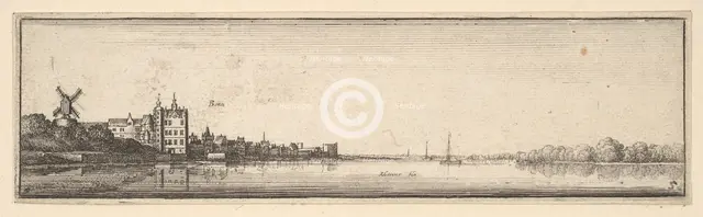 Bonn, 1642-1644. Creator: Wenceslaus Hollar.