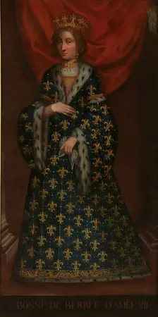 Bonne of Berry (1365-1435), Countess of Savoy. Artist: Anonymous
