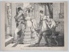 Bonne renommée vaut mieux que ceinture dorée, ca. 1820-30. Creator: Sebastien Coeure