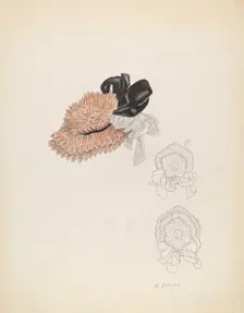 Bonnet, 1935/1942. Creator: Margaret Concha