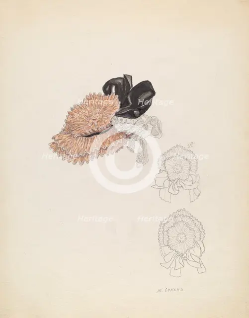 Bonnet, 1935/1942. Creator: Margaret Concha.